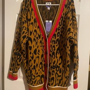 In high demand! Brand New and Fabulous leopard cardigan